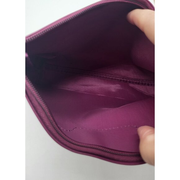 Estee Lauder Makeup/Cosmetic/Travel Pouches Purple x2 - Picture 9 of 9